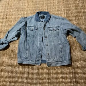 Obey denim jacket NWOT